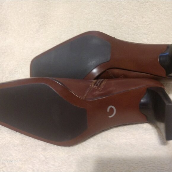 White Mountain genuine leather ankle boots - Picture 7 of 9